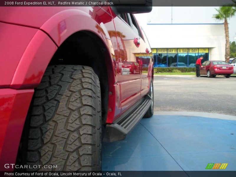 Redfire Metallic / Charcoal Black 2008 Ford Expedition EL XLT
