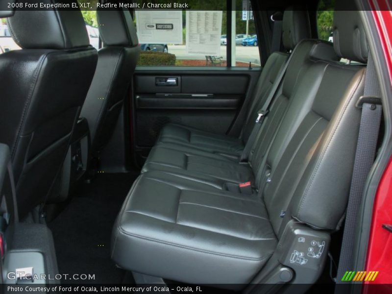  2008 Expedition EL XLT Charcoal Black Interior