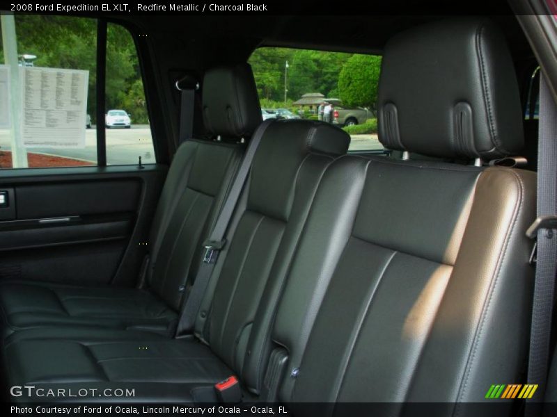 Redfire Metallic / Charcoal Black 2008 Ford Expedition EL XLT