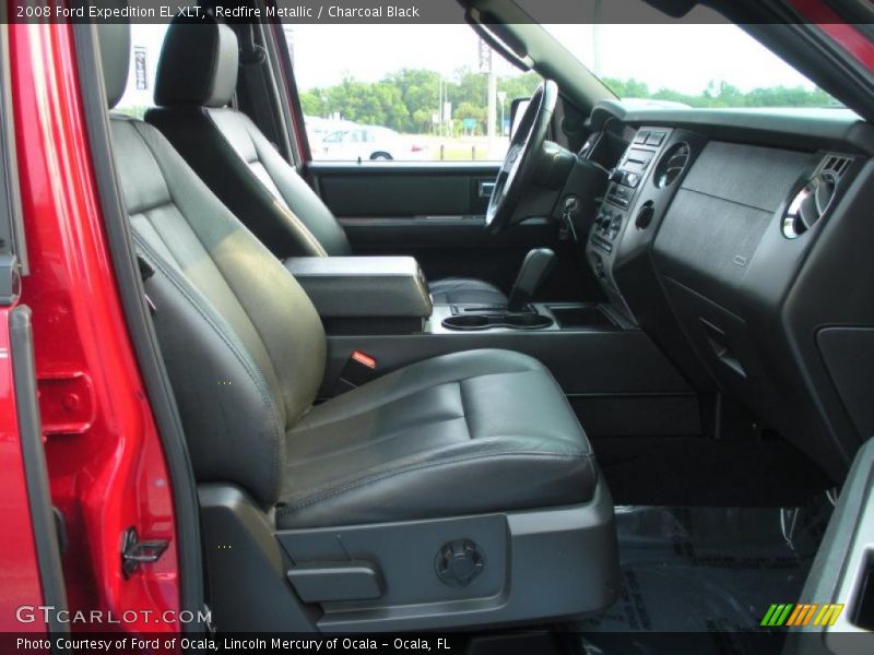  2008 Expedition EL XLT Charcoal Black Interior