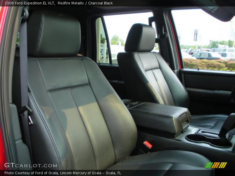 Redfire Metallic / Charcoal Black 2008 Ford Expedition EL XLT