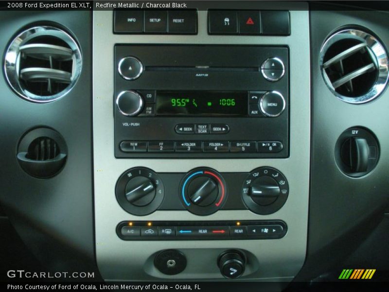 Redfire Metallic / Charcoal Black 2008 Ford Expedition EL XLT
