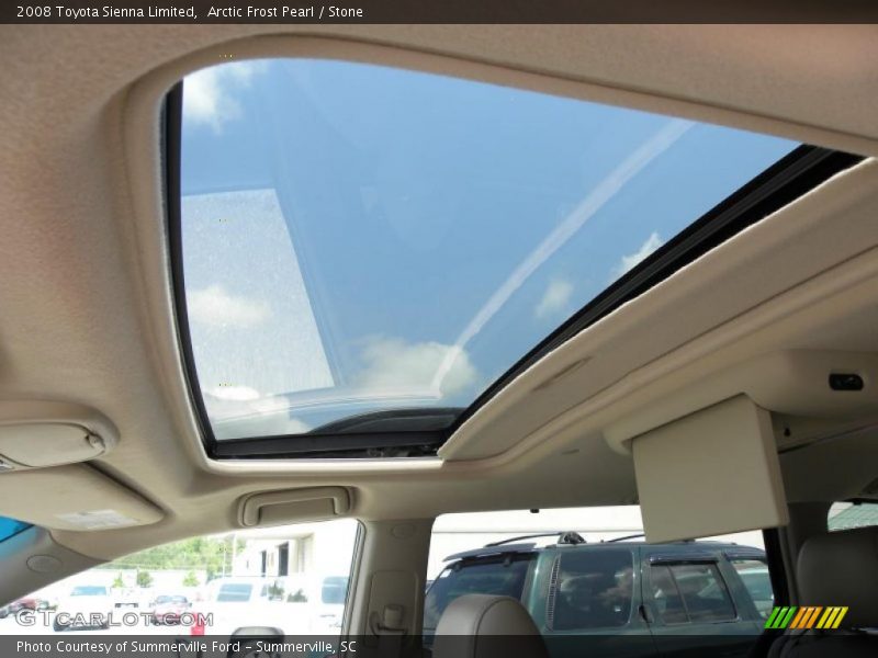 Arctic Frost Pearl / Stone 2008 Toyota Sienna Limited