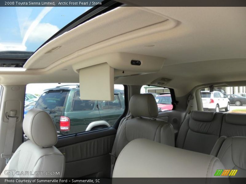 Arctic Frost Pearl / Stone 2008 Toyota Sienna Limited