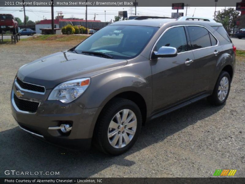 Mocha Steel Metallic / Brownstone/Jet Black 2011 Chevrolet Equinox LT