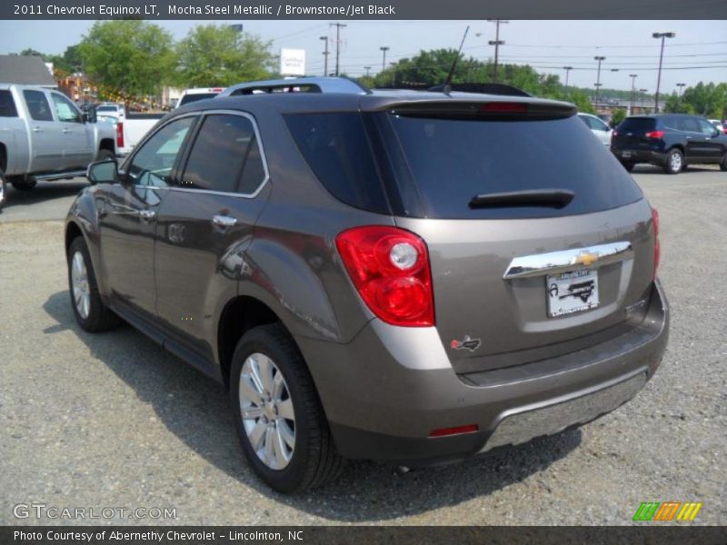 Mocha Steel Metallic / Brownstone/Jet Black 2011 Chevrolet Equinox LT