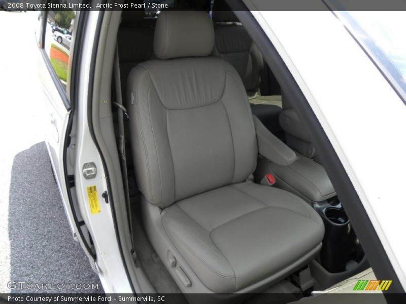 Arctic Frost Pearl / Stone 2008 Toyota Sienna Limited