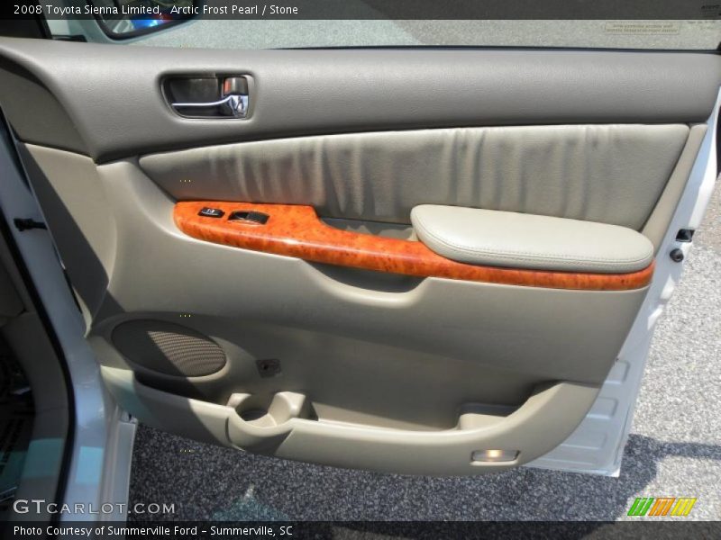 Arctic Frost Pearl / Stone 2008 Toyota Sienna Limited