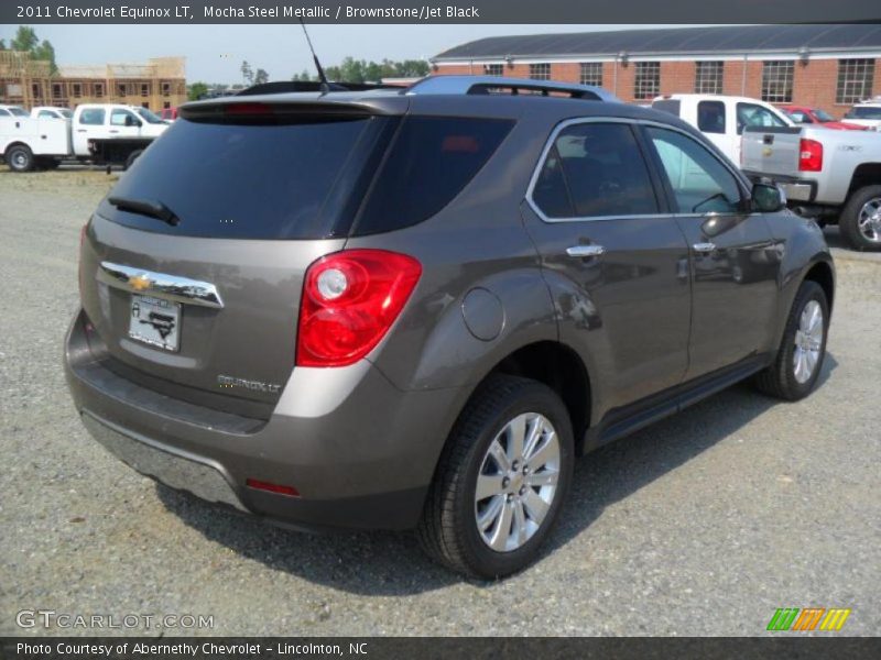 Mocha Steel Metallic / Brownstone/Jet Black 2011 Chevrolet Equinox LT