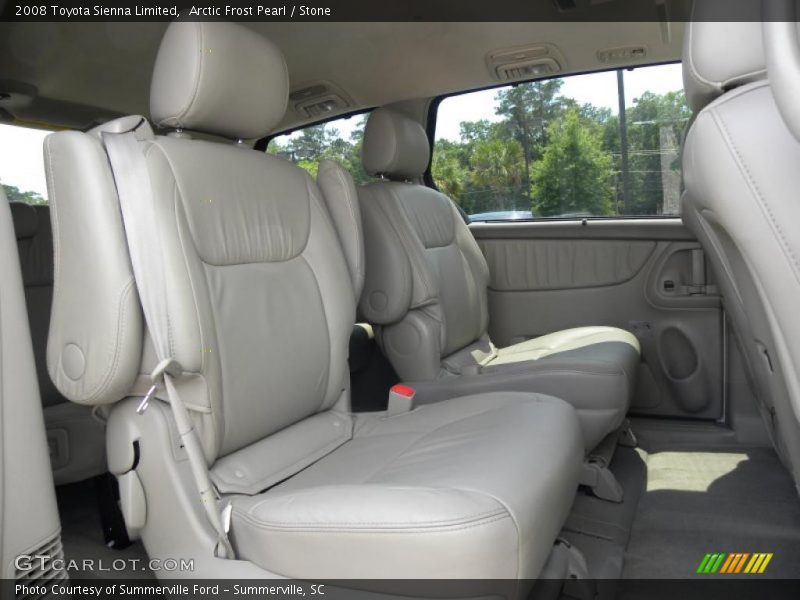 Arctic Frost Pearl / Stone 2008 Toyota Sienna Limited