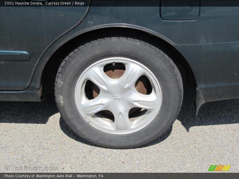 Cypress Green / Beige 2001 Hyundai Sonata