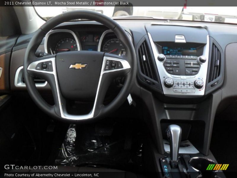 Mocha Steel Metallic / Brownstone/Jet Black 2011 Chevrolet Equinox LT