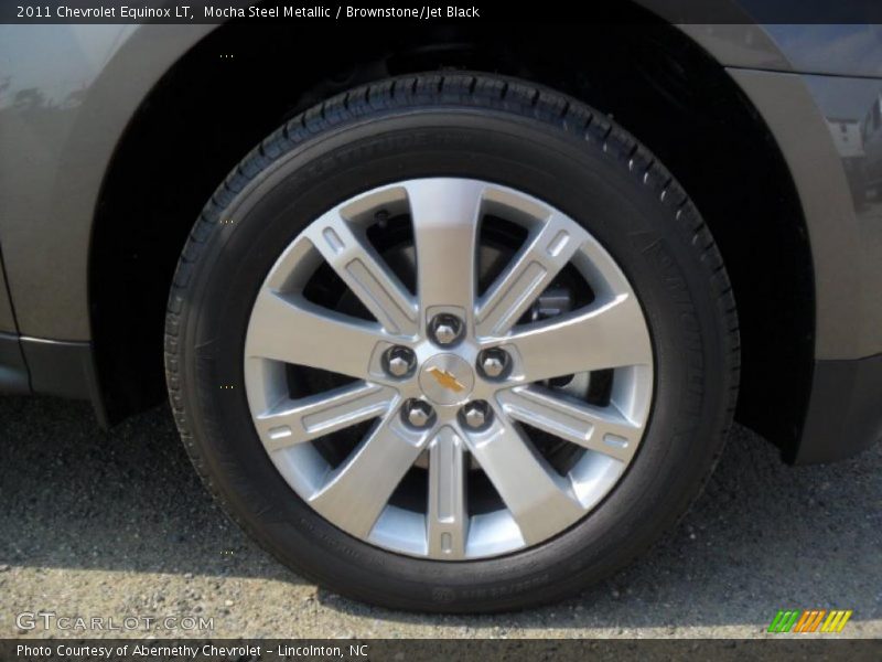 Mocha Steel Metallic / Brownstone/Jet Black 2011 Chevrolet Equinox LT