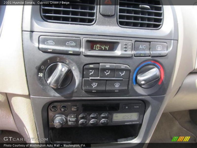 Cypress Green / Beige 2001 Hyundai Sonata