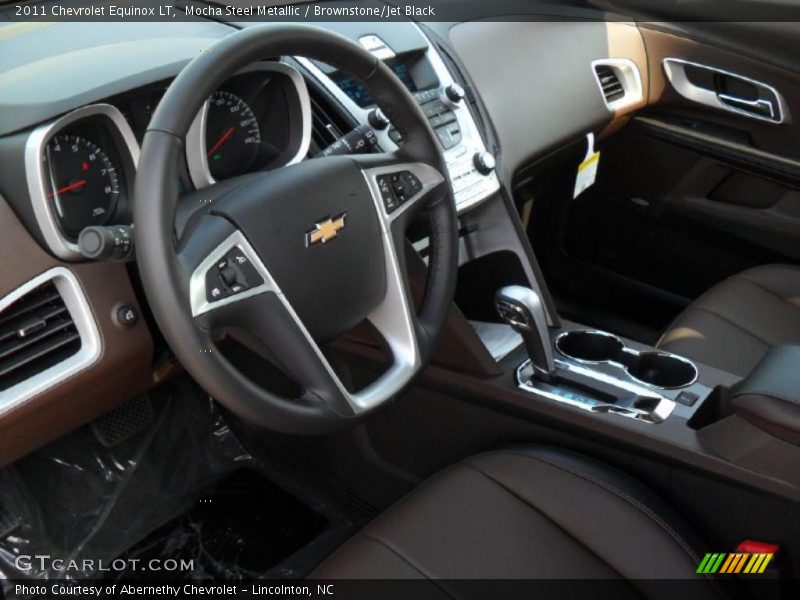 Mocha Steel Metallic / Brownstone/Jet Black 2011 Chevrolet Equinox LT