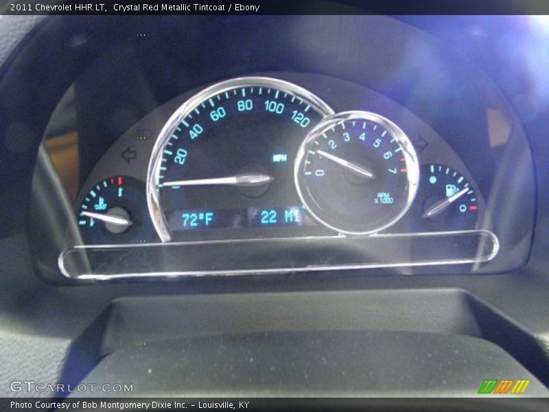 Crystal Red Metallic Tintcoat / Ebony 2011 Chevrolet HHR LT