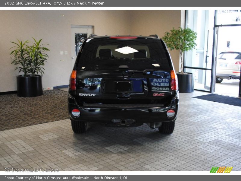 Onyx Black / Medium Pewter 2002 GMC Envoy SLT 4x4