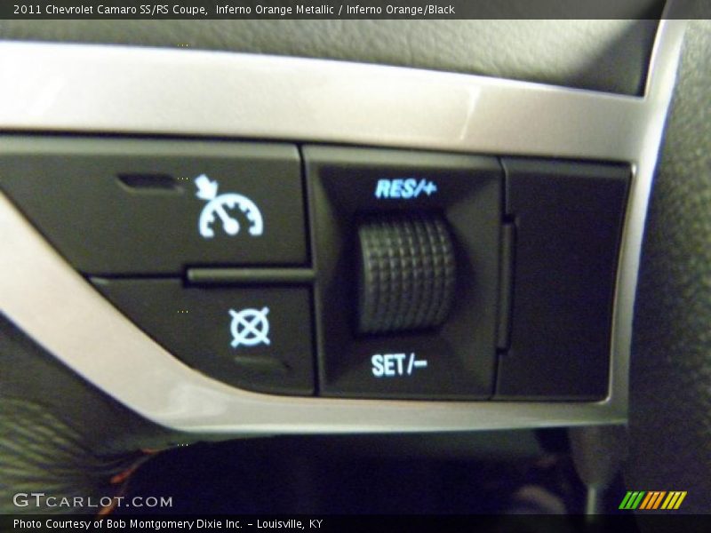 Inferno Orange Metallic / Inferno Orange/Black 2011 Chevrolet Camaro SS/RS Coupe