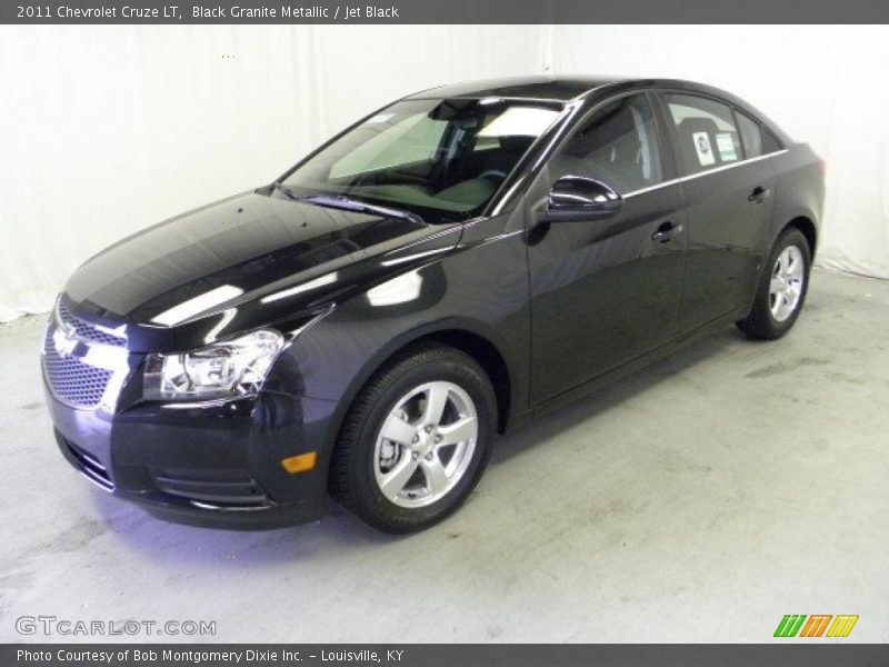 Black Granite Metallic / Jet Black 2011 Chevrolet Cruze LT