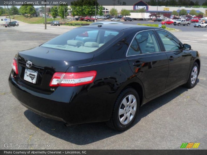 Black / Ash Gray 2010 Toyota Camry LE