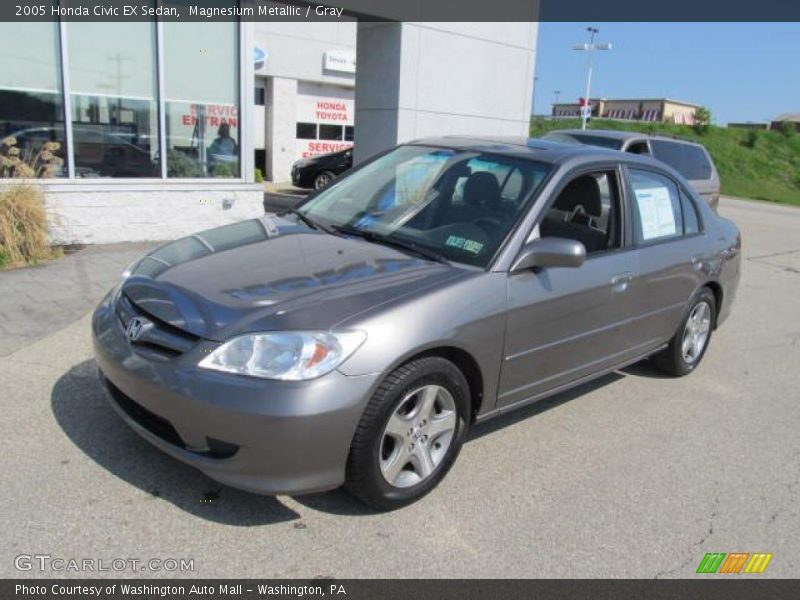 Magnesium Metallic / Gray 2005 Honda Civic EX Sedan