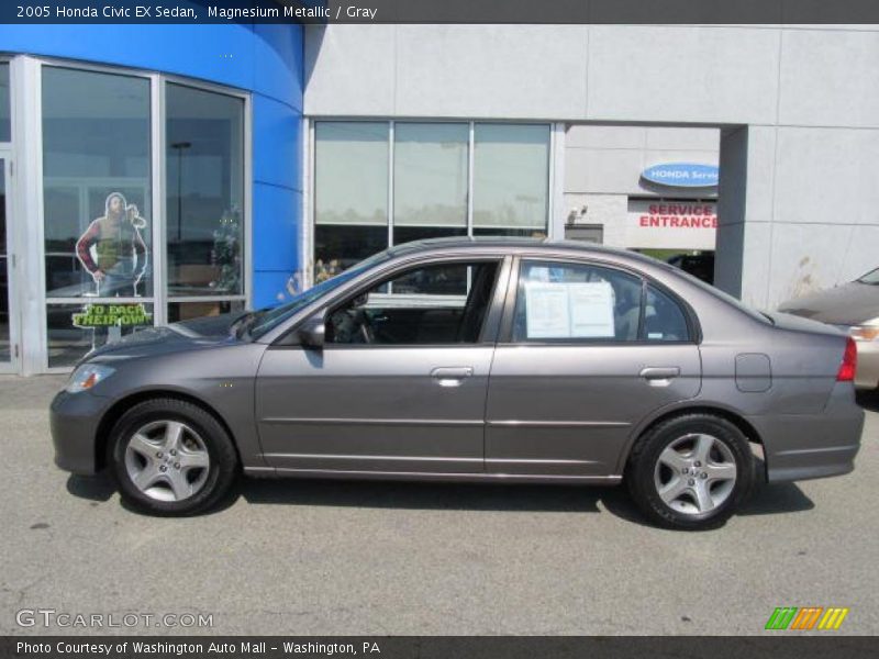 Magnesium Metallic / Gray 2005 Honda Civic EX Sedan