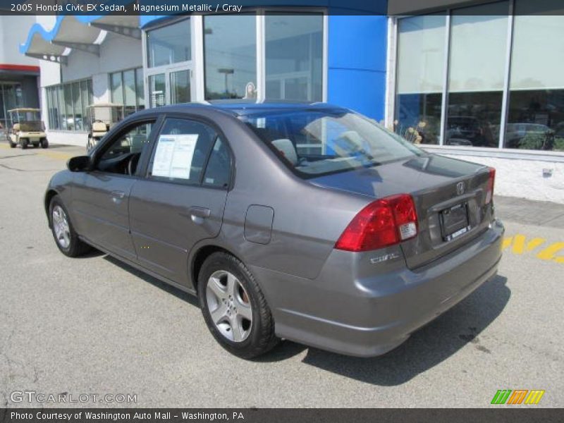 Magnesium Metallic / Gray 2005 Honda Civic EX Sedan