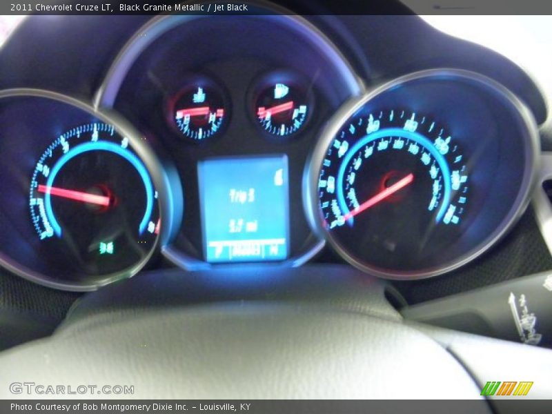 Black Granite Metallic / Jet Black 2011 Chevrolet Cruze LT