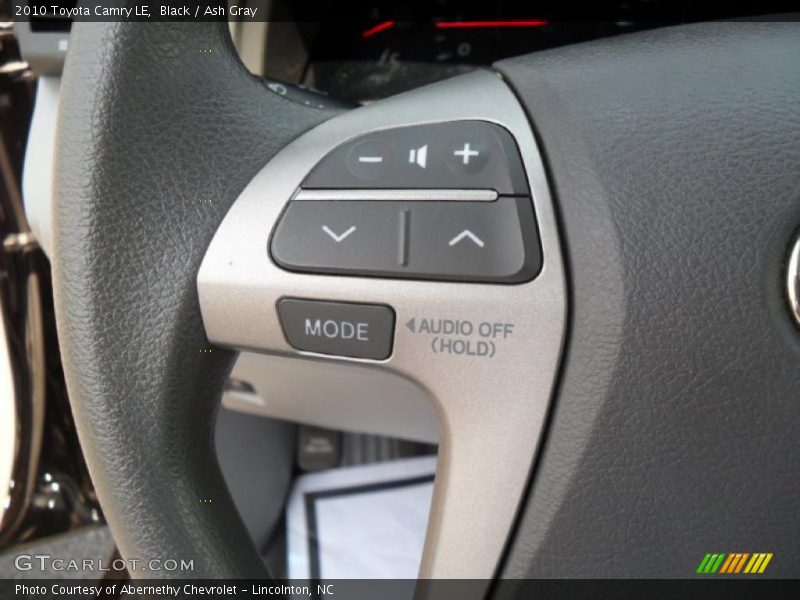 Black / Ash Gray 2010 Toyota Camry LE