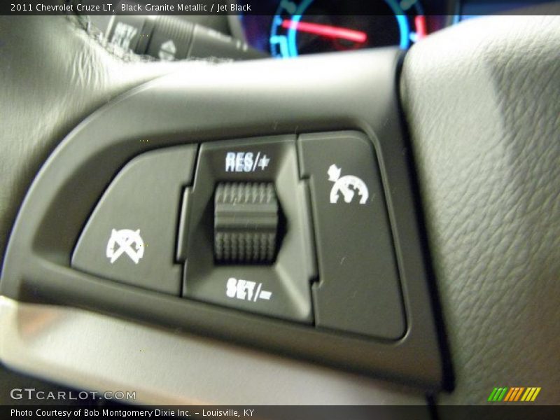 Black Granite Metallic / Jet Black 2011 Chevrolet Cruze LT