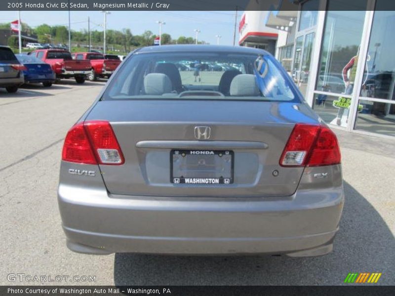 Magnesium Metallic / Gray 2005 Honda Civic EX Sedan