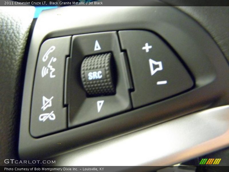Black Granite Metallic / Jet Black 2011 Chevrolet Cruze LT