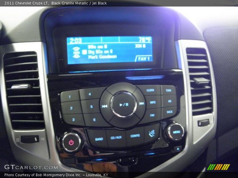 Black Granite Metallic / Jet Black 2011 Chevrolet Cruze LT
