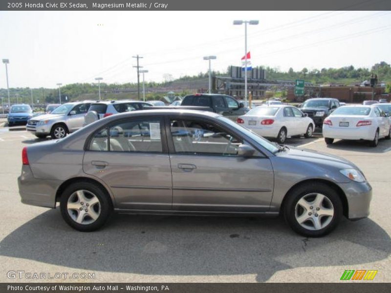 Magnesium Metallic / Gray 2005 Honda Civic EX Sedan