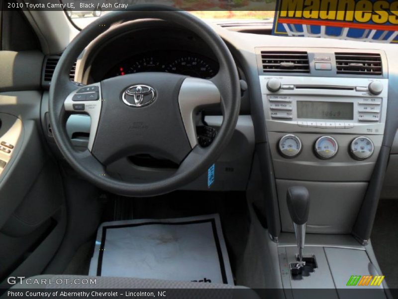 Black / Ash Gray 2010 Toyota Camry LE