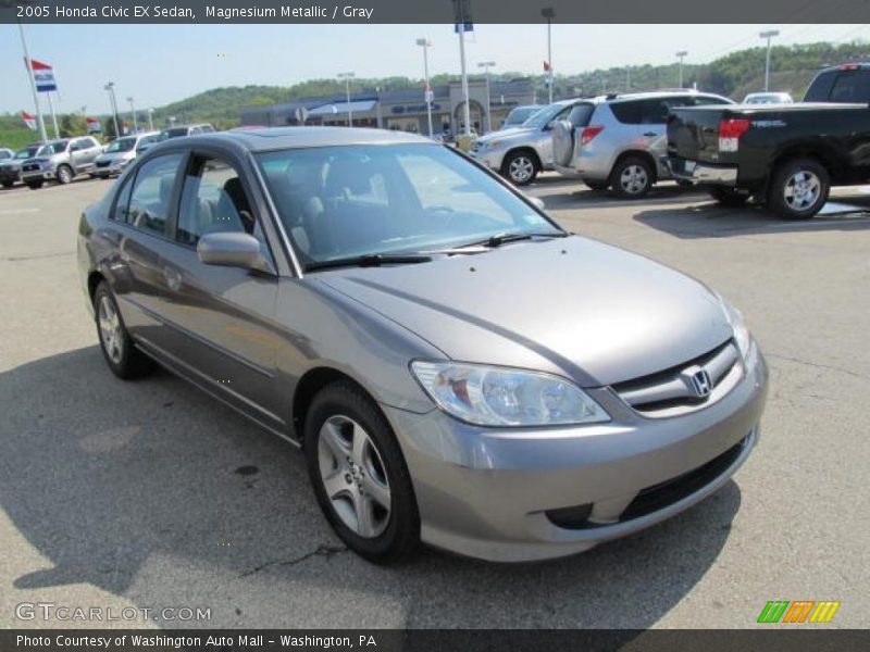 Magnesium Metallic / Gray 2005 Honda Civic EX Sedan