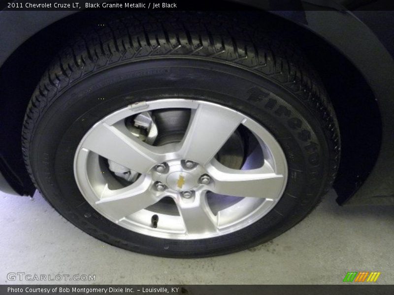 Black Granite Metallic / Jet Black 2011 Chevrolet Cruze LT