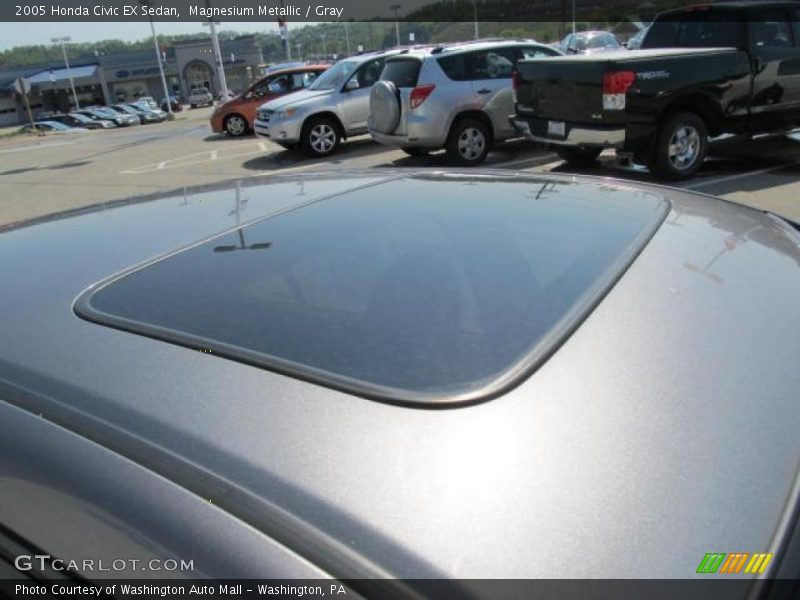 Magnesium Metallic / Gray 2005 Honda Civic EX Sedan