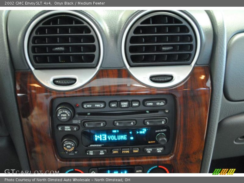 Onyx Black / Medium Pewter 2002 GMC Envoy SLT 4x4