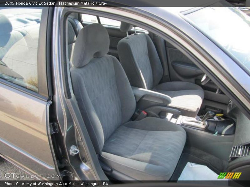 Magnesium Metallic / Gray 2005 Honda Civic EX Sedan