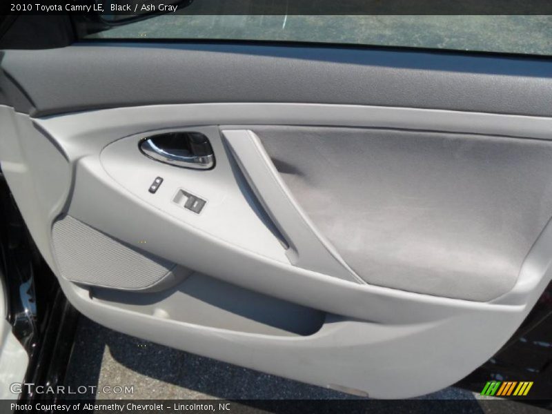 Black / Ash Gray 2010 Toyota Camry LE
