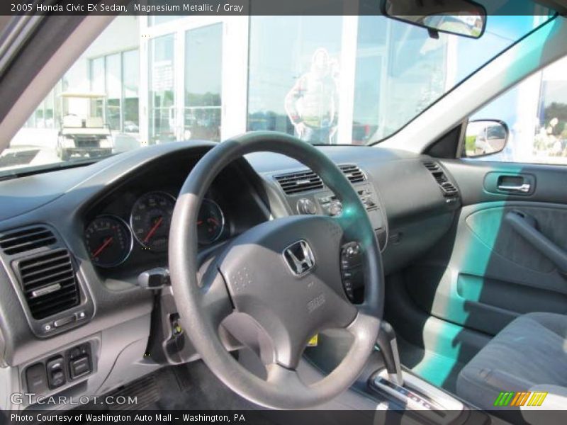 Magnesium Metallic / Gray 2005 Honda Civic EX Sedan