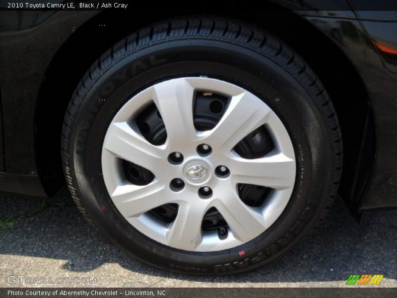 Black / Ash Gray 2010 Toyota Camry LE
