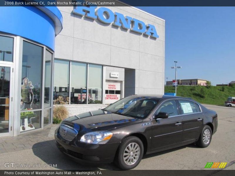 Dark Mocha Metallic / Cocoa/Cashmere 2008 Buick Lucerne CX