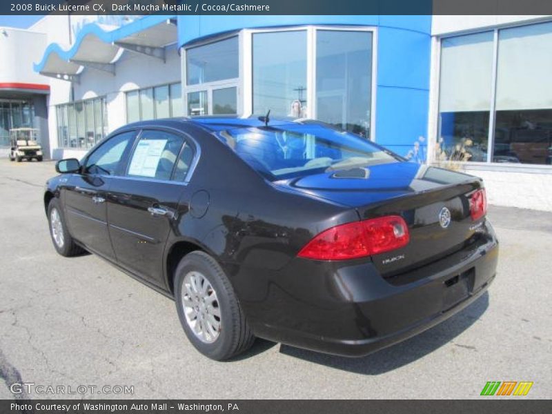 Dark Mocha Metallic / Cocoa/Cashmere 2008 Buick Lucerne CX