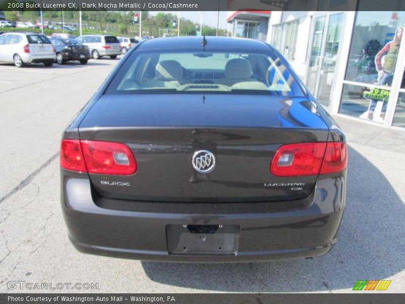 Dark Mocha Metallic / Cocoa/Cashmere 2008 Buick Lucerne CX