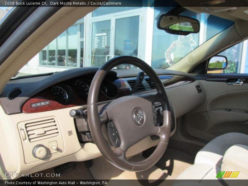 Dark Mocha Metallic / Cocoa/Cashmere 2008 Buick Lucerne CX