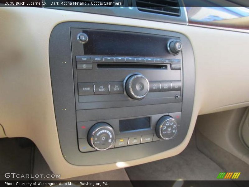 Dark Mocha Metallic / Cocoa/Cashmere 2008 Buick Lucerne CX