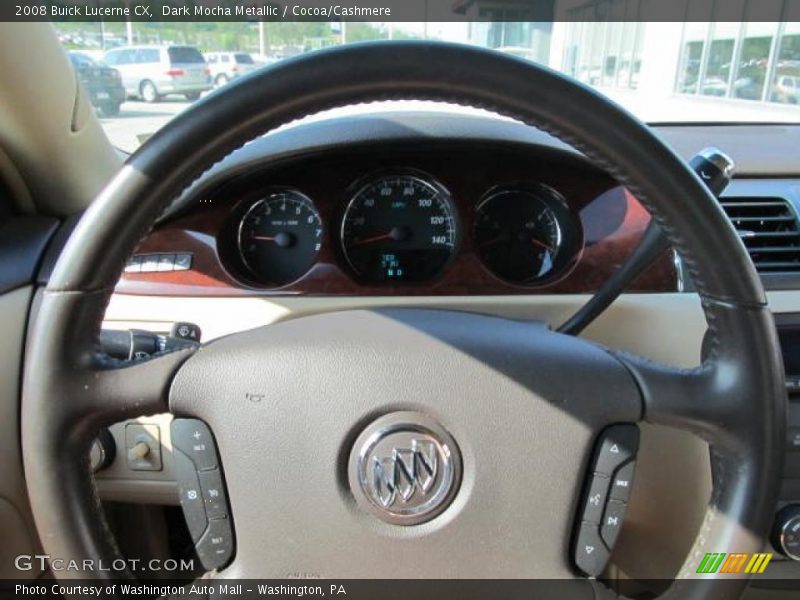 Dark Mocha Metallic / Cocoa/Cashmere 2008 Buick Lucerne CX