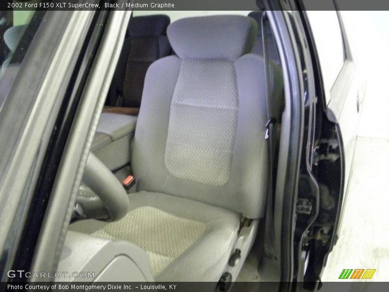 Black / Medium Graphite 2002 Ford F150 XLT SuperCrew